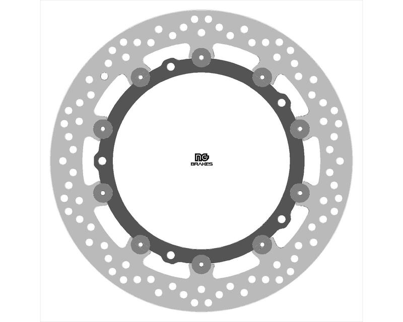 Bmw R 1200 Nine T [NG BRAKE DISC] - round floating brake disc