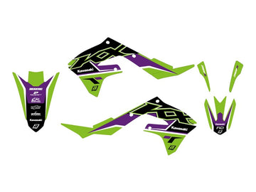 Kawasaki Kx 250 [BLACKBIRD] - Dream Graphic 5 deco kit