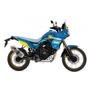 Yamaha Tenere 700 World Raid [BLACKBIRD] - Rally Ride Graphics Kit – Blue