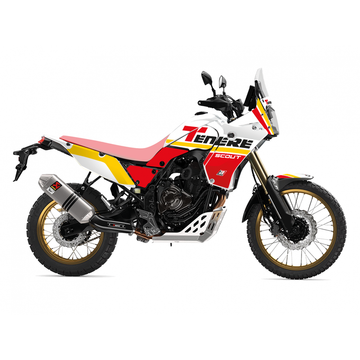 Yamaha Tenere 700 World Raid [BLACKBIRD] - Rally Ride Graphics Kit – Red