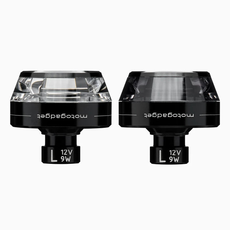 Delenerated blinker Mo.Blaze Dark Dark, left [MotoGadget]