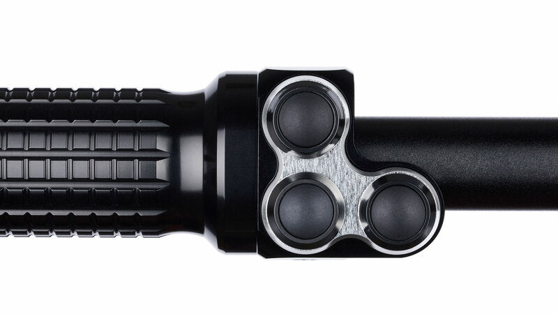 Motorcycle buttons Mo.Switch Basic, 3 buttons black/silver [MotoGadget]