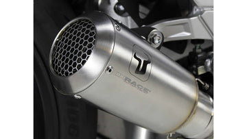Husqvarna Svartpilen 401 [IXRACE] - MK2 stainless steel muffler for KTM Duke 125/390, 21- (Euro 5)