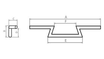Harley Davidson Fxsts [FEHLING] - Handlebar FEHLING - Z-handlebar, 1 inch, with recess for electric cable (for all HD from year 82) - 0