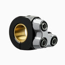 LED button tap Mo.Switch Basic, 3 buttons, silver, left [MotoGadget]-1