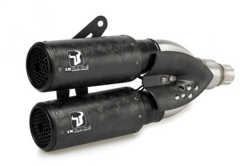 Kawasaki Z Electric [IXRACE] - DCX2 Carbon forged rear silencer, Z 900, 2020-