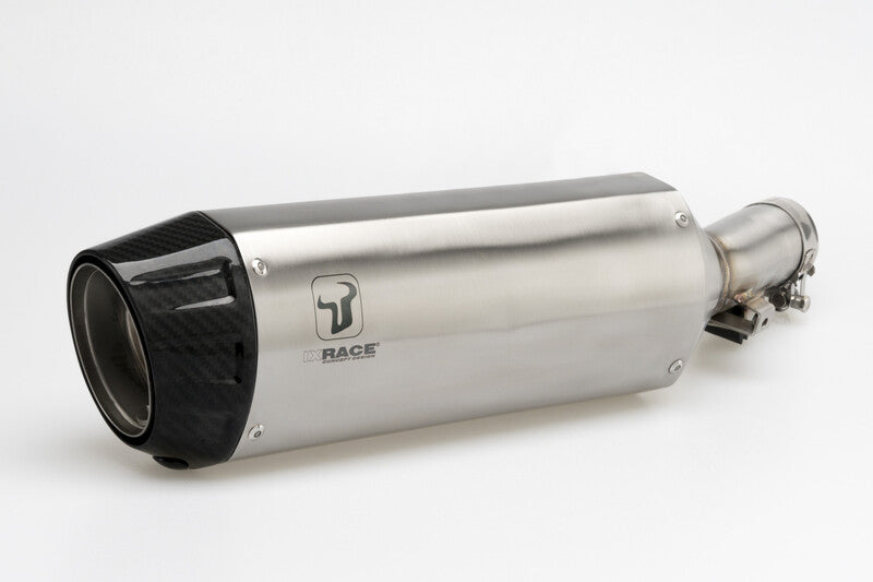 Ktm 790 Duke [IXRACE] - Desert stainless steel muffler for KTM 790 Duke 18-, 890 Duke R 20- (Euro 4+5)