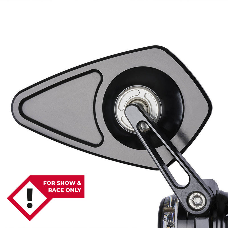 Mo.View Blade Handlebar End Mirror Black Diamond [MOTOGADGET]