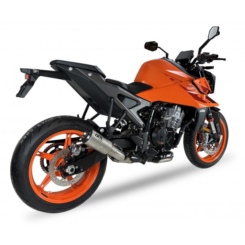 Ktm Duke 990 [IXIL] - RC silencer stainless steel / end cap carbon