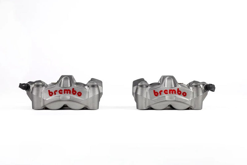 Aprilia Tuono V4 R [BREMBO RACING] - M5 pair of front radial brake calipers 4 pistons Ø3mm