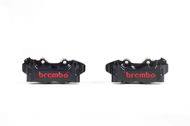 Aprilia Smv 1200 Dorsoduro [BREMBO RACING] - UPGRADE GP4-RB 4-piston brake calipers (pair) front, Ø 30/34 mm