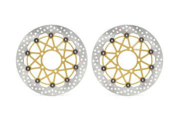 Triumph Street Triple 765 [BREMBO RACING] - UPGRADE Supersport pair of floating brake discs - 208973756
