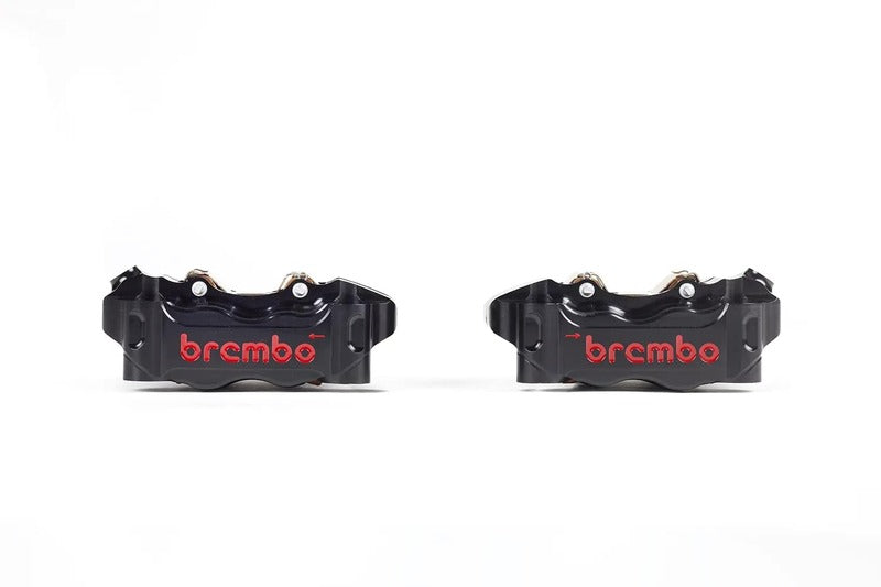 Triumph Daytona 675 [BREMBO RACING] - UPGRADE GP4-RB 4-piston brake calipers (pair) front, Ø 30/34 mm
