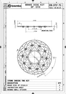 Suzuki Gsx S1000Gx [BREMBO RACING] - UPGRADE Supersport round floating brake discs - in pairs