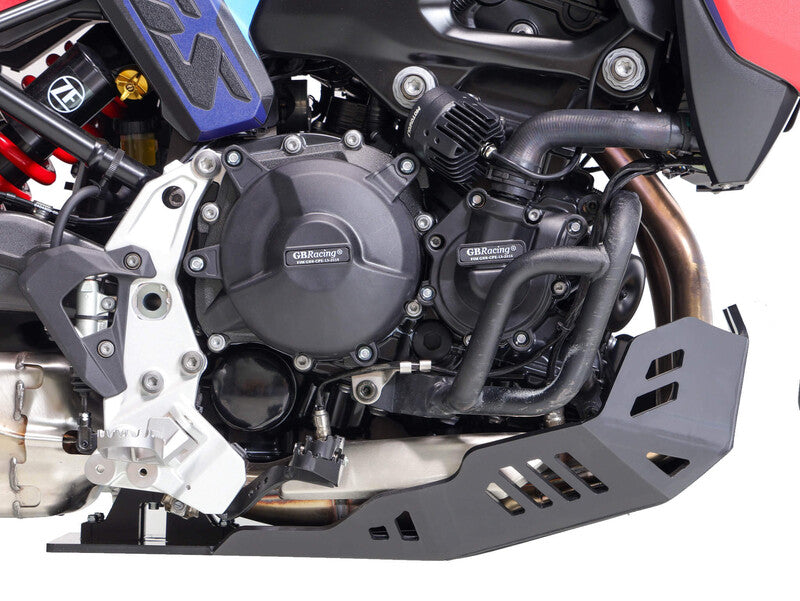 Bmw F 900 Gs [AXP] - Adventure Skid Plate - PE-HD 8mm - for Outback Motortek crash bars
