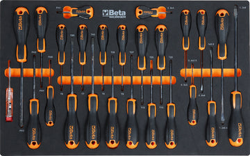 BETA WORKER Assortment of 390 tools