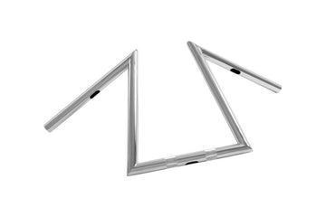 Harley Davidson Sportster [HIGHWAY HAWK] - Z-Bar Extreme 1 inch handlebar with 3 holes, 630mm wide 300mm high, chrome