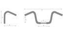 Harley Davidson Sportster [HIGHWAY HAWK] - Venice Beachbar 1 inch handlebar with 3 holes, 940mm wide 80mm high, chrome-3