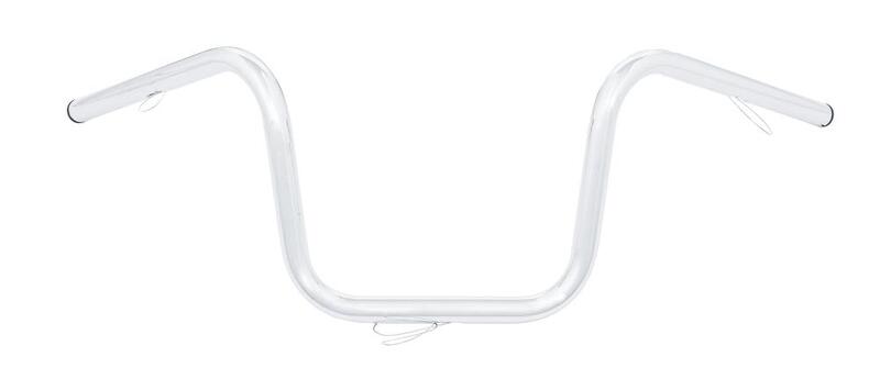 Harley Davidson XL1200C [HIGHWAY HAWK] - Bad Hawk 1 inch handlebar with 3 holes, 845mm wide 240mm high, chrome
