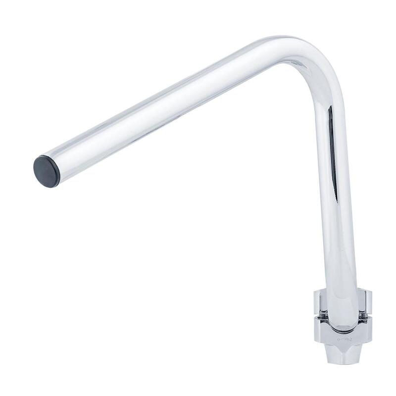 Yamaha Xvs 1100 Drag Star [HIGHWAY HAWK] - Bad Hawk 1 inch handlebar with 3 holes, 845mm wide 240mm high, chrome