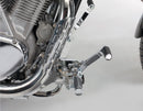 Suzuki Vs 1400 [BURCHARD EXCELLENCE] - forward footrest system with parts certificate, +25 cm, Suzuki VS 1400 Intruder, Sundance smooth, glossy black
