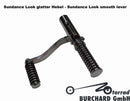 Suzuki Vs 1400 [BURCHARD EXCELLENCE] - forward footrest system with parts certificate, +25 cm, Suzuki VS 1400 Intruder, Sundance smooth, glossy black