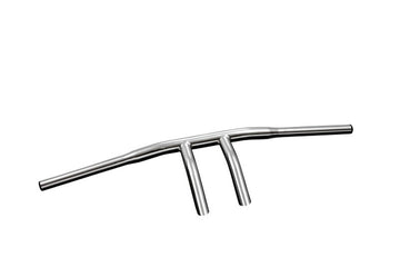 Kawasaki Vn 1500 A Vnaa [HIGHWAY HAWK] - Wishbone handlebar, 1 inch (25.4 mm), 800 mm wide, 200 mm high, 100 mm clamp, chrome-plated