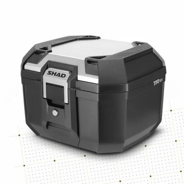 [SHAD] - Topcase Terra TR41 black/aluminium cover