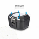 Honda X-Adv [SHAD] - Topcase Terra TR41 black/aluminium cover