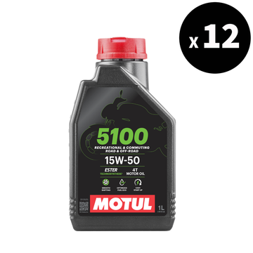 5100 4T motor oil 15W50 1l 12er Pack [Motul]