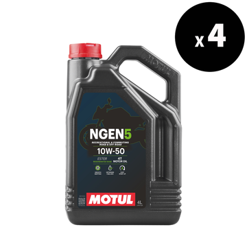 NGEN 5 4T motor oil 10W-50, 4L four-pack [Motul]