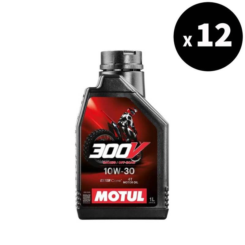 Motor oil 10W30 4T Off Road Racing 1L X12 [Motul]