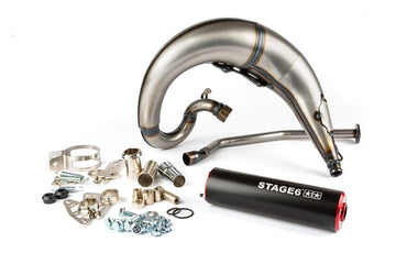 Aprilia SX 50 2T - Streetrace exhaust red black