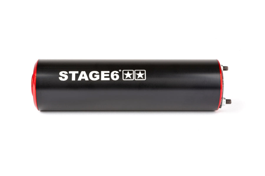 Rieju RR Enduro 50 2T AM6 - Auspuff Streetrace Rot Schwarz