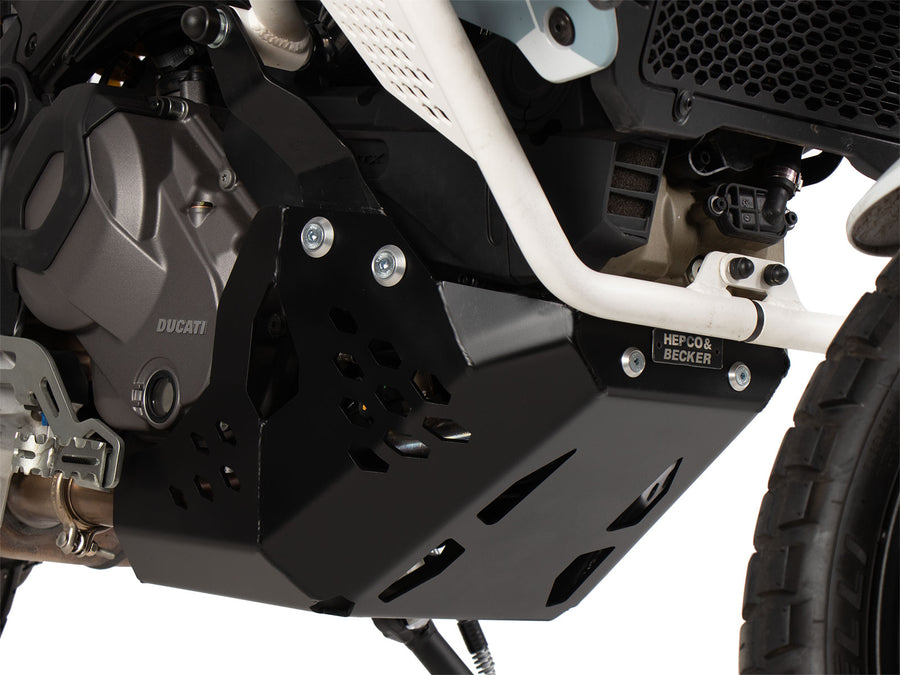 Ducati DesertX [2022-2026] - Motorschutzplatte schwarz