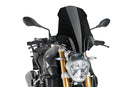 BMW R 1200 R [2018] - PUIG New Generation Touring Windscreen | Black | PUIG 8165N