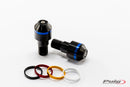 YAMAHA YZF-R 125 [2018] – Short handlebar end weights with ring – Black-1