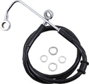 harley davidson fxsb [DRAG SPECIALTIES] - Extended stainless steel brake line-1