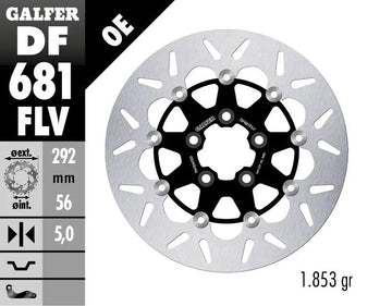 Harley-Davidson FXST 1690 Softail Standard [2012-2015] - Floating brake disc round - picture 2