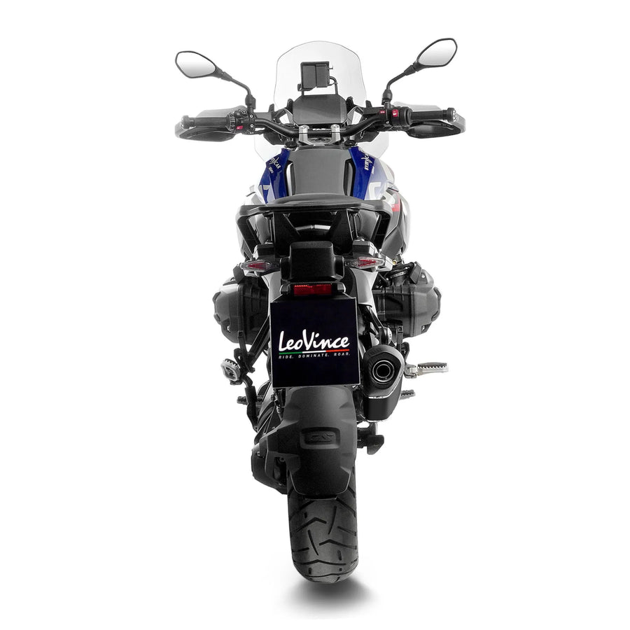 bmw r 1300 gs adventure [LEOVINCE] – LV-14 Black Edition rear silencer