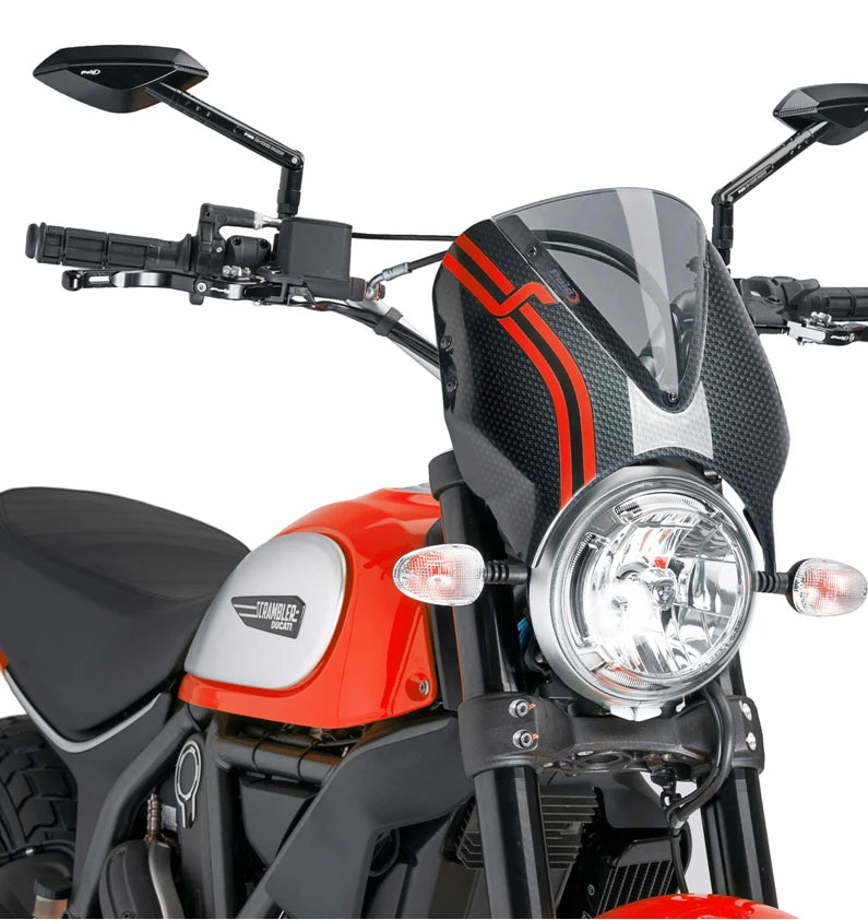 DUCATI SCRAMBLER DESERT SLED [2025] – RetroVision windshield visor
