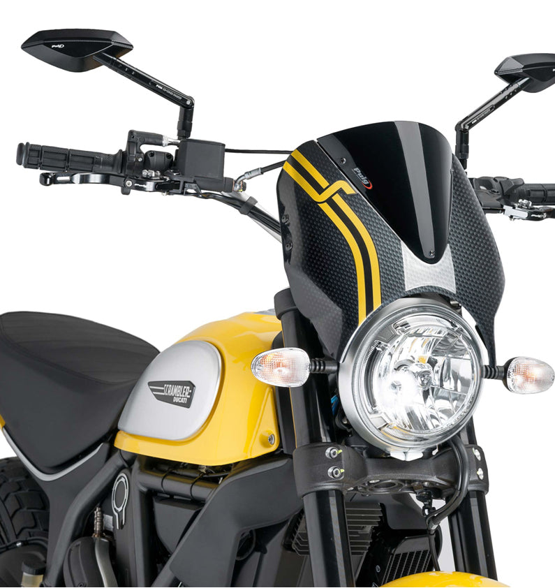 DUCATI SCRAMBLER DESERT SLED [2025] – RetroVision windshield visor