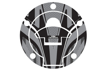 YAMAHA MT-125 [2025] – Tank Cap Covers Radical – Gray