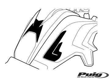 BMW R 1200 GS [2016] – Specific tank protection – carbon look - 0