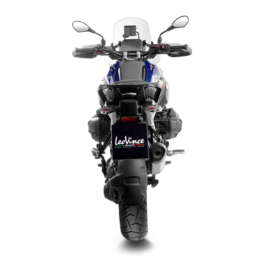 bmw r 1300 gs adventure [LEOVINCE] – LV-14 stainless steel rear silencer