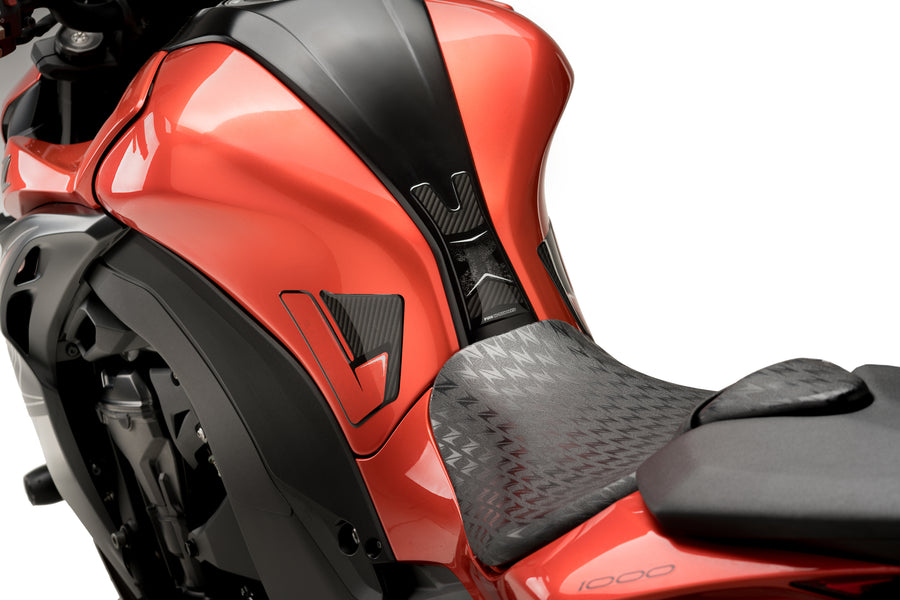 KAWASAKI Z 1000 SE [2016] – Specific tank protection – Carbon look