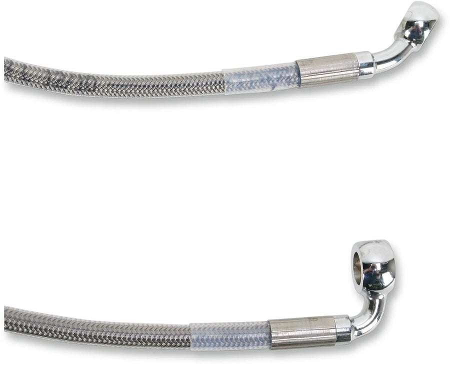 harley davidson flst [DRAG SPECIALTIES] - Stainless steel extended brake line kit
