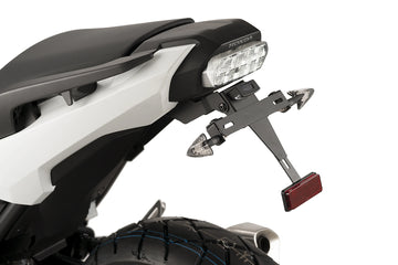 HONDA NC750S/X 2016-2018 / INTEGRA 750 2016 - License plate holder | Black | PUIG 8725N