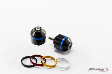 YAMAHA MT-03 [2025] – Short Bar End Weights with Ring – Black - 0