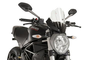 DUCATI MONSTER 821 DARK [2016] – Sportscheibe – Schwarz
